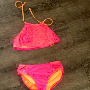 Large 10/12 cat & Jack swimsuit bikinis